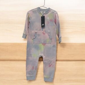 Adidas Gray and Pink Cozy Footies